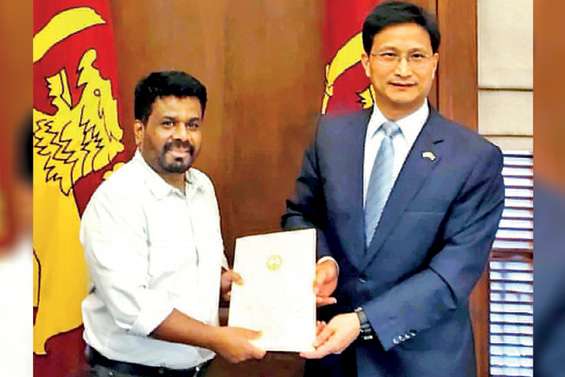 China gives Rs 30 mn for flood affected people in SL