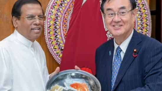 SL, Japan should increase naval cooperation to ensure maritime security: President