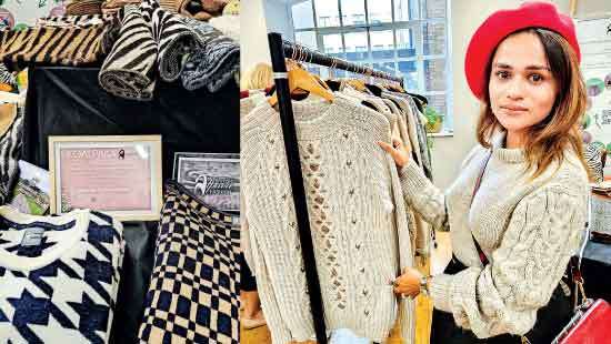 Sri Lankan Designer Natharlea Yahampath Showcases Alpaca Wool Collection in London