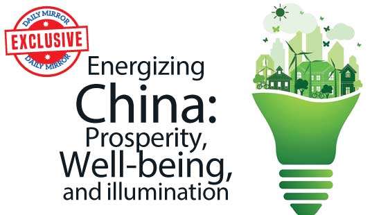 Energizing  China:  Prosperity,  Well-being,  and illumination
