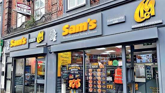 Sam’s Chicken, UK