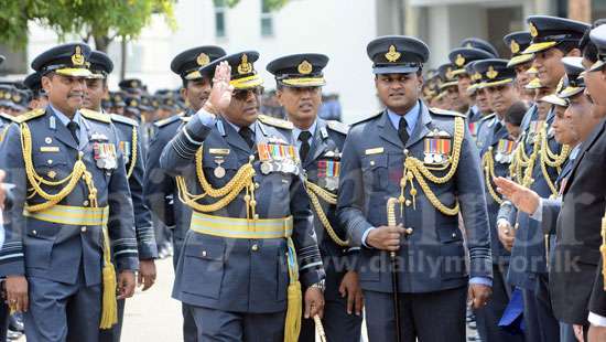 Air Force Commander Jayampathy bids adieu