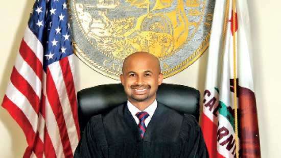 Aruna Rodrigo The first  Sri Lankan-American Judge in California