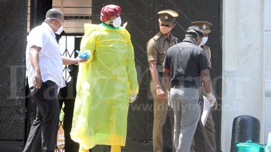 PCR tests at Welikada Prison