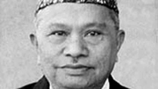 Dr. T.B. Jayah A National hero and a stalwart of the Muslim community