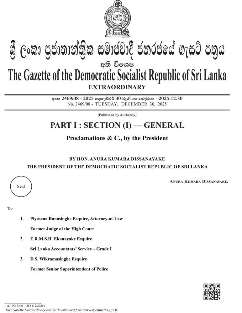 Government forms Presidential Commission to probe CMC corruption