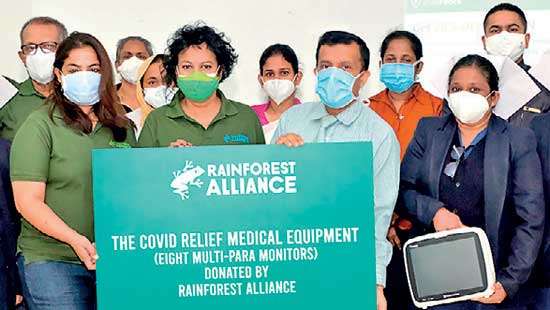 Rainforest Alliance extends support to hospitals in Nuwara Eliya and Bulathsinhala