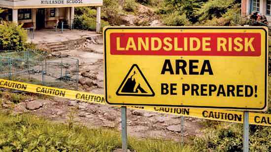 At least 25 schools in Kandy district face landslide threat