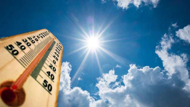 Highest temperature recorded in Anuradhapura