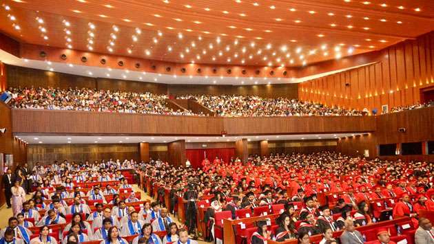 Graduation of 700 students