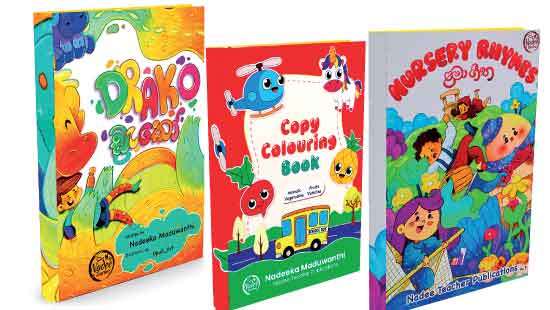 Nadee teacher presents eight new books  for kids