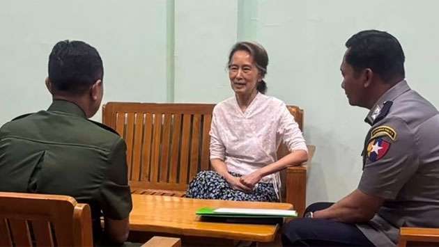 Myanmar’s detained former leader Aung San Suu Kyi moved to house arrest, military says