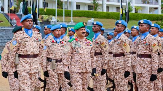 5th SL Army contingent ready to serve UN