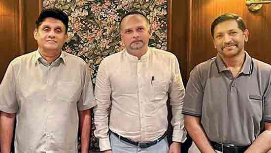 Sajith meets UNP seniors to discuss challenges facing Sri Lanka