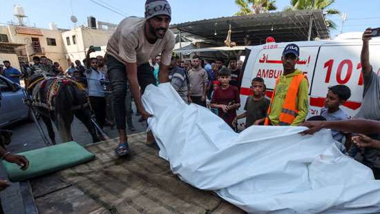 Israeli strike kills 28 sheltering in a school in central Gaza