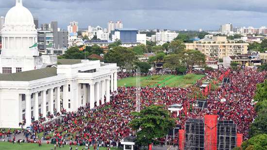 JVP May Day rally