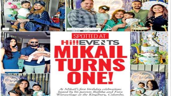 MIKAIL TURNS ONE!