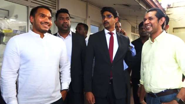Namal arrives at Fort Magistrate’s Court