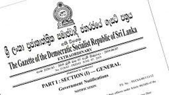Gazette issued revoking import restrictions on 10 items