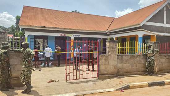 Four children killed in nursery school stabbing attack in Uganda