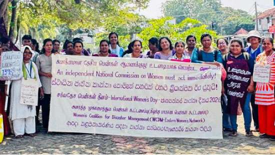 Batticaloa women call for functioning of Women’s Commission