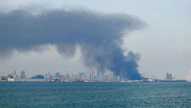 Oil tanker hit off Oman coast after drones strike Duqm port