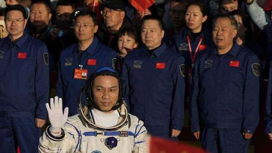China’s youngest-ever astronauts blast off to space station