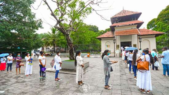 Sri Dalada Maligawa opened for public