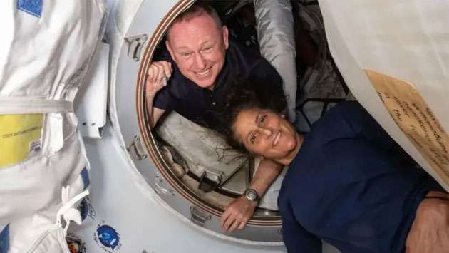 Astronauts Butch and Suni finally back on Earth