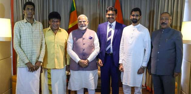 Upcountry Tamil parties meet Indian PM Modi, seeks further help - Breaking News | Daily Mirror