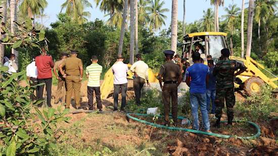 Excavations to find gold buried by LTTE in Mullaitivu, suspended