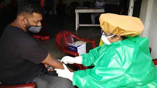 PCR testing at Mattakkuliya