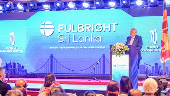 President joins 70th Anniversary celebrations of Fulbright Commission