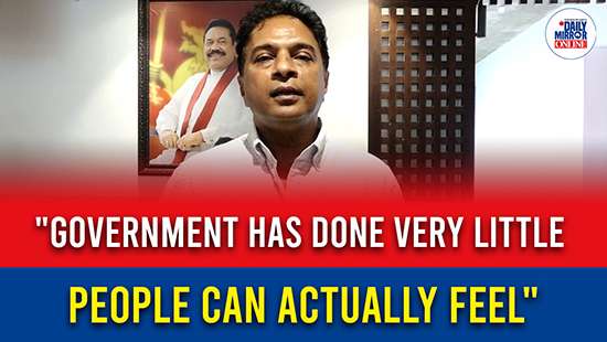 ’’Government has done very little people can actually feel’’