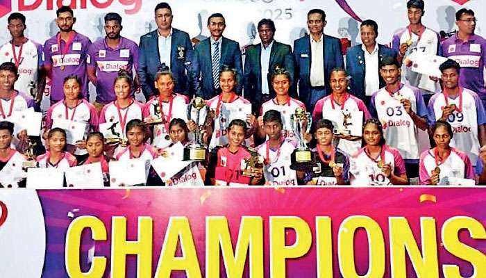 Rantharu and Rathanapala champions at Gold Cup volleyball