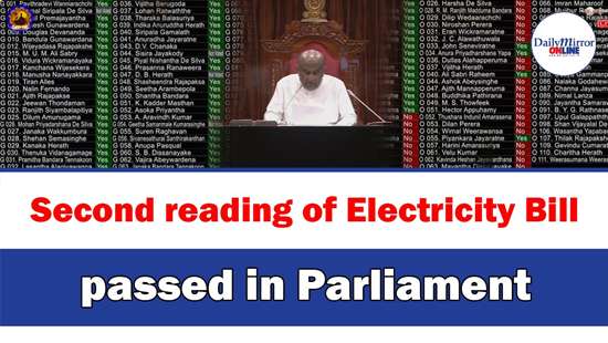 Second reading of Electricity Bill passed in Parliament