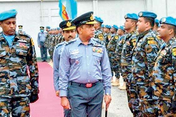 Latest SLAF contingent for UN peacekeeping mission includes lady officer for the first time