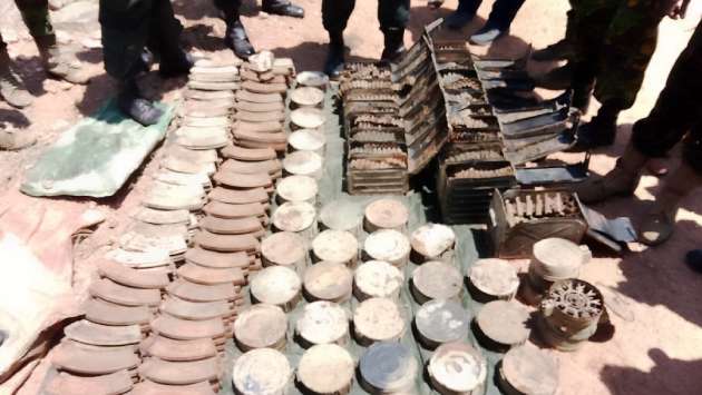 Probe launched after stock of weapons found near Weheragala reservoir