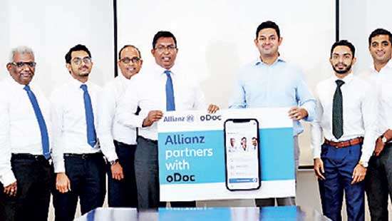 Allianz Lanka partners with oDoc to create value for customers