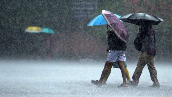 Heavy showers today as well