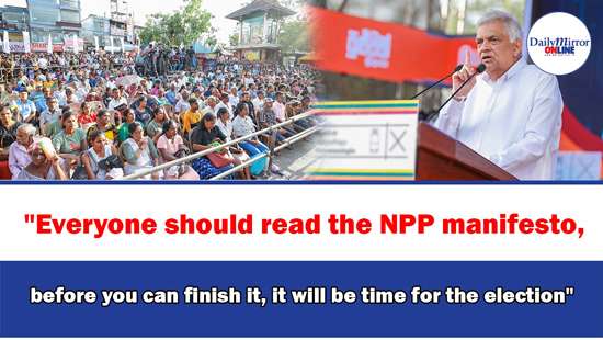 ’’Everyone should read the NPP manifesto, before you can finish it, it will be time for the election’’