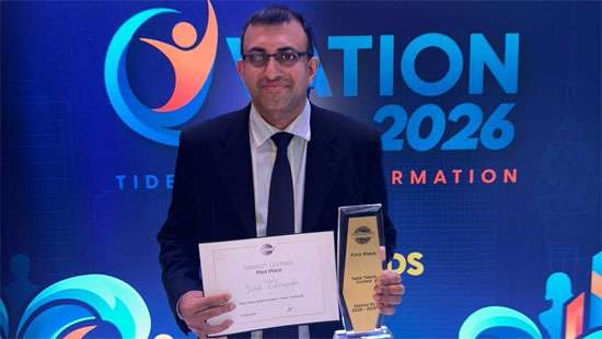 Dinal Edirisinghe wins National Table Topics Speech Contest