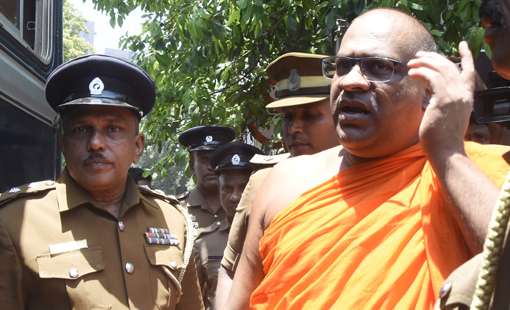 Ven. Gnanasara Thera sentenced to 4 years in prison