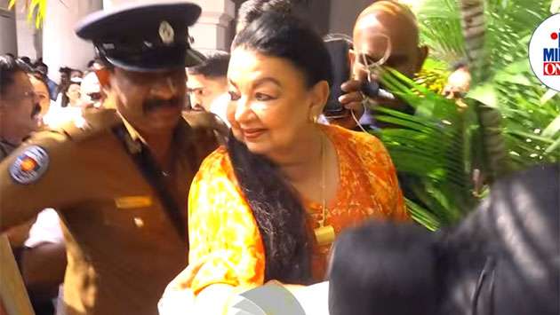 Shiranthi Rajapaksa leaves FCID after four-hour statement