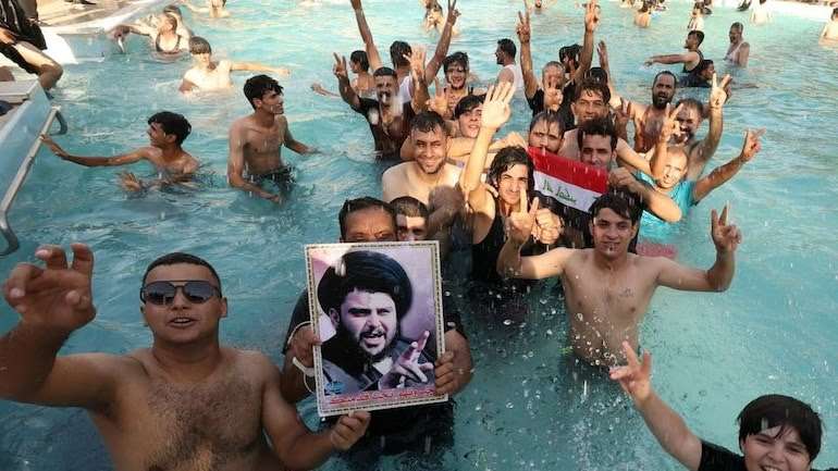 Sri Lanka rerun, Iraq protestors storm presidential palace, take dip in pool