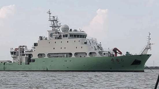 Chinese research vessel to dock in Colombo today