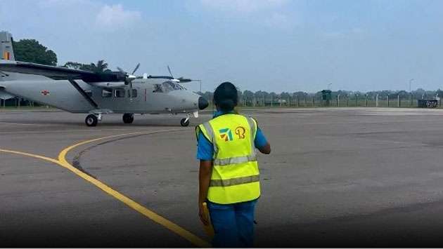 Y-12 aircraft hit by kite string; SLAF warns against flying kites near airports