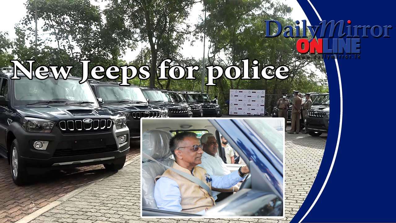 New Jeeps for police