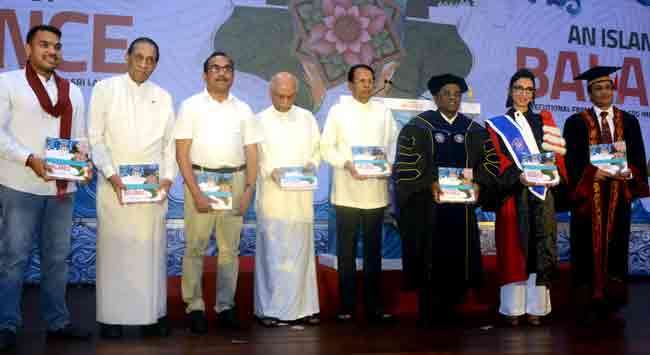 Thilnga Sumathipala launches 'An Island of Balance'