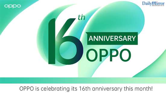 OPPO Celebrates 16th Anniversary, paving its way for the next decade